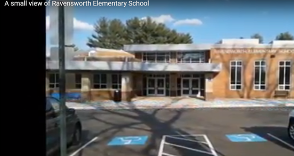 A small view of Ravensworth Elementary School, Virginia
